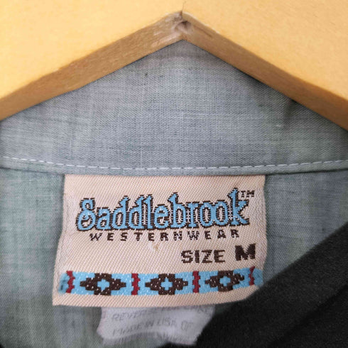 SADDLEBROOK 90S L/S ウエスタンシャツ メンズ import:M