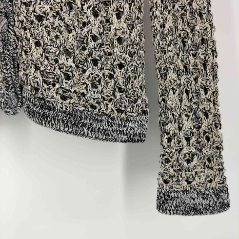 ザラ ZARA 24SS ラメ糸 ローゲージ カーディガン レディース