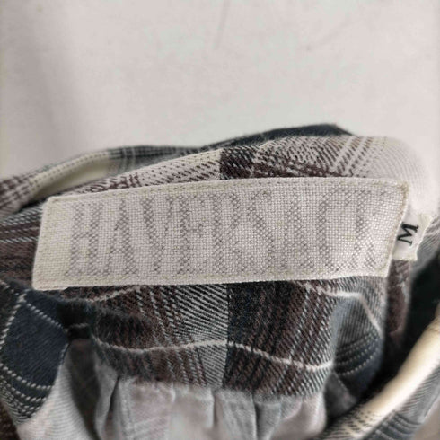 ハバーサック HAVERSACK ラウンドカラーマドラスチェックシャツ メンズ JPN:M