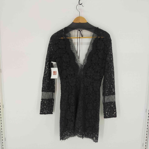 サンドロ sandro PARIS Black Lase Dress レディース 1