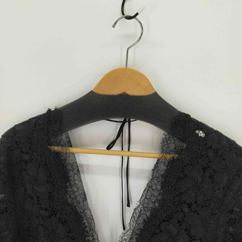 サンドロ sandro PARIS Black Lase Dress レディース 1