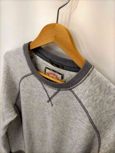 ブルックスブラザーズ BROOKS BROTHERS 霜降りVガゼットクルーネックスウェット メンズ import:S