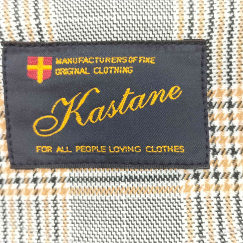 カスタネ Kastane チェック柄 ロングコート レディース FREE