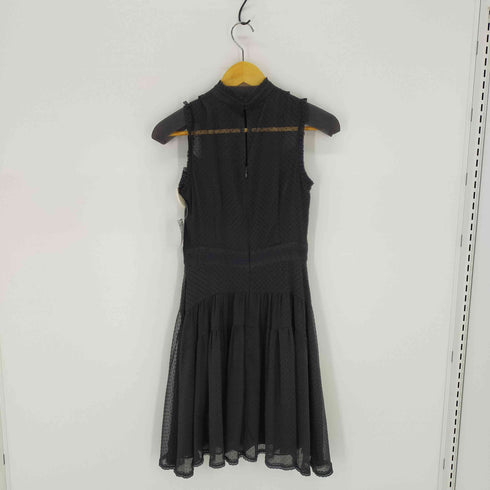 オールセインツ ALLSAINTS Myra Embroidered Dress In Black レディース 6/2 160/80A