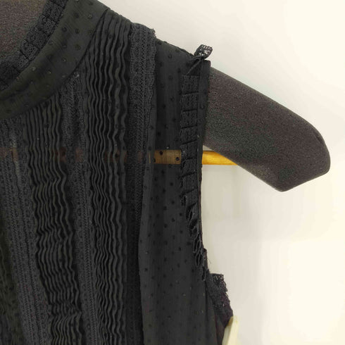 オールセインツ ALLSAINTS Myra Embroidered Dress In Black レディース 6/2 160/80A