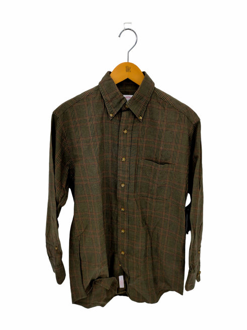 ブルックスブラザーズ BROOKS BROTHERS コットンウールグレンチェックフランネルBDシャツ メンズ import:S