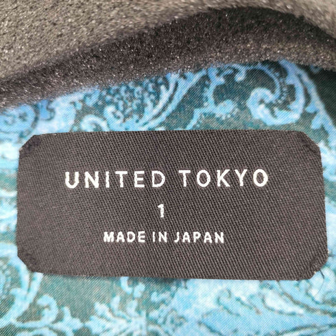 ユナイテッドトウキョウ UNITED TOKYO パッチワークエスニックオープンカラーシャツ メンズ JPN:1