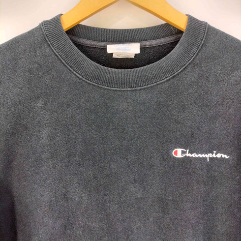 チャンピオン Champion ホンジュラス製 青単復刻 REVERSE WEAVE ロゴ刺繍 クルーネックスウェット メンズ import:M