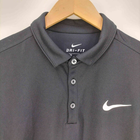 ナイキ NIKE DRI-FIT ロゴプリント ポロシャツ メンズ import:M