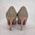 クリスチャンルブタン CHRISTIAN LOUBOUTIN イタリア製 スタッズ ポインテッドトゥハイヒール レディース JPN:37