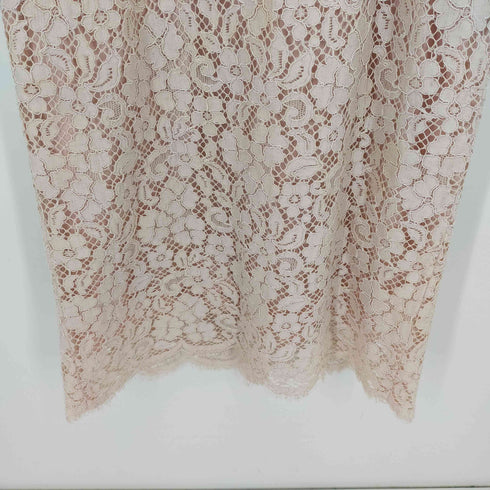 ドルチェアンドガッバーナ DOLCE&GABBANA 花柄レースノースリーブワンピース レディース 36