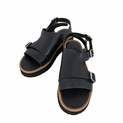シキトウキョウ shiki tokyo Highsole Volume Sandal ハイソールボリュームレザーサンダル メンズ