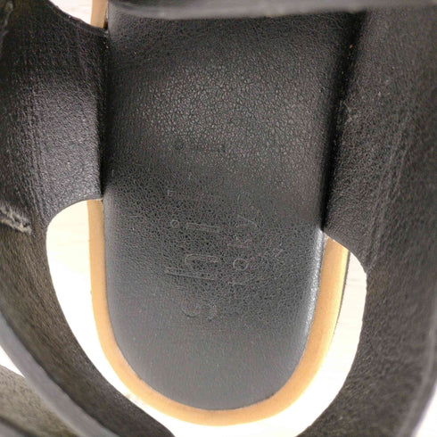 シキトウキョウ shiki tokyo Highsole Volume Sandal ハイソールボリュームレザーサンダル メンズ