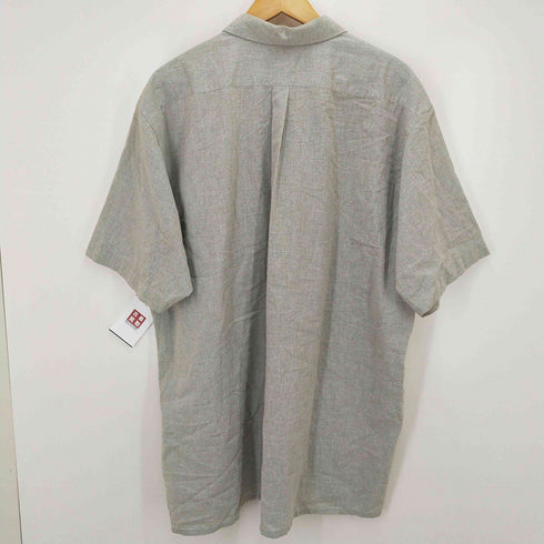 grachten フロント刺繍オーバーサイズシャツ メンズ XXL