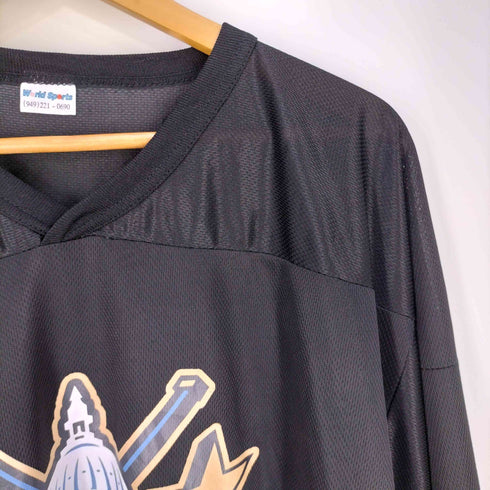 world sports Verizon NHL チームロゴプリント ゲームシャツ ホッケーシャツ メンズ
