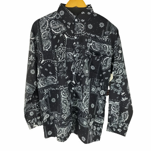 NOWLE ペイズリー柄 L/S シャツ メンズ JPN:M