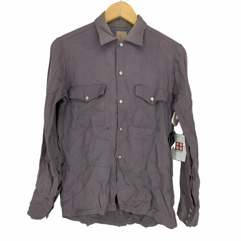 Gabardine 50s 2Pウエスタンシャツ メンズ