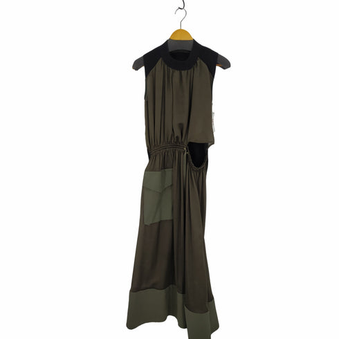 サカイ Sacai 20SS ニットドッキングノースリーブワンピース レディース 1