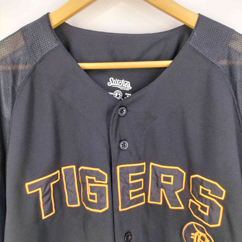 Stitches MLB チームロゴ刺繍 ゲームシャツ ベースボールシャツ メンズ import:XL