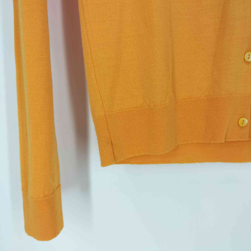 ジョンスメドレー JOHN SMEDLEY クルーネック 薄手ウールカーディガン レディース import:S