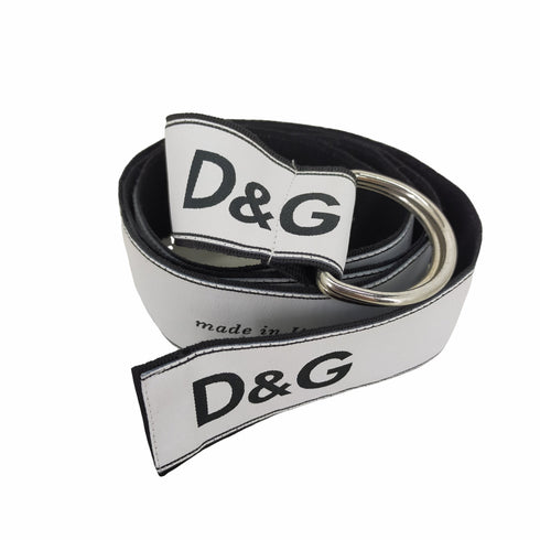 ディーアンドジードルチェアンドガッバーナ D&G DOLCE&GABBANA ロゴ入 ガチャベルト レディース