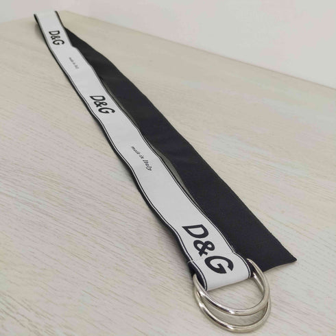 ディーアンドジードルチェアンドガッバーナ D&G DOLCE&GABBANA ロゴ入 ガチャベルト レディース