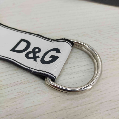 ディーアンドジードルチェアンドガッバーナ D&G DOLCE&GABBANA ロゴ入 ガチャベルト レディース