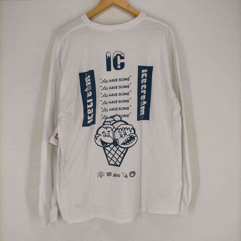 アイスクリーム バイ ビリオネアボーイズクラブ ICECREAM by Billionaire Boys Club LET'S HAVE SOME 長袖Tシャツ メンズ
