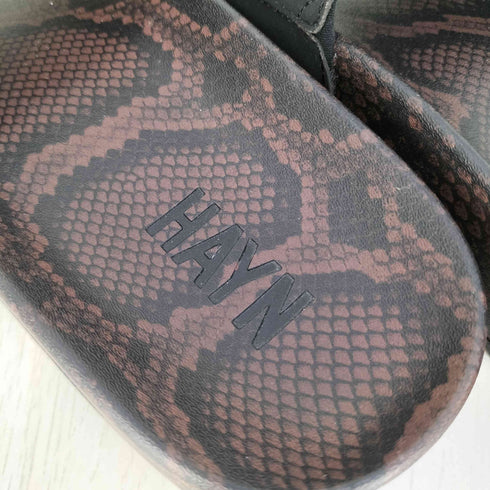 ワコマリア WACKO MARIA ×HAYN SHOWER SANDALS パイソン シャワーサンダル メンズ US:9