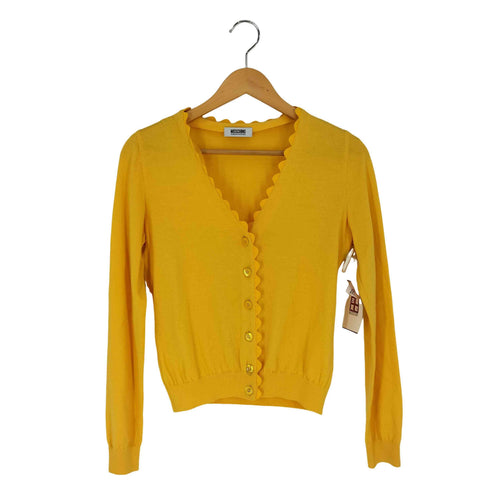 モスキーノ チープアンドシック MOSCHINO CHEAP&CHIC トリミングデザインカーディガン レディース