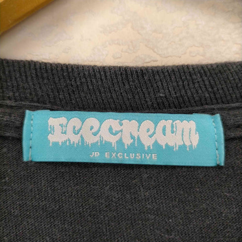 アイスクリーム バイ ビリオネアボーイズクラブ ICECREAM by Billionaire Boys Club ATMOS EX CON アトモス エクスクルーシブ プリント 長袖 Tシャツ メンズ JPN:XL