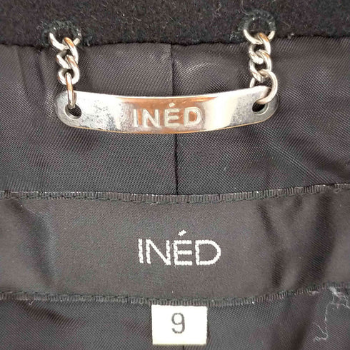 イネド INED アンゴラチェスターコート レディース JPN:9号