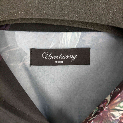 アンリラクシング unrelaxing 花柄シャツ メンズ