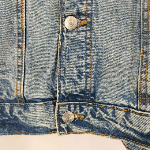 ザラ ZARA デニムトラッカージャケット メンズ M