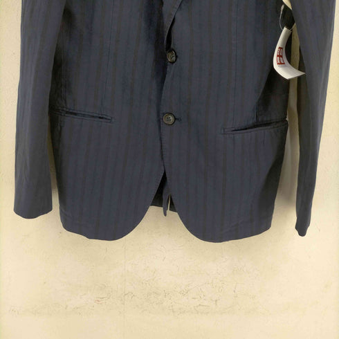 ユナイテッドアローズ UNITED ARROWS 2B ストライプ テーラードジャケット メンズ