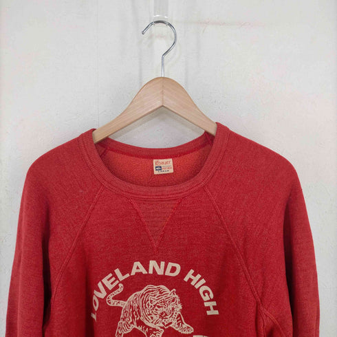 クリフメイヤー KRIFF MAYER LOVELAND HIGH SOCCER 1957 前V ラグランスウェット メンズ import:L