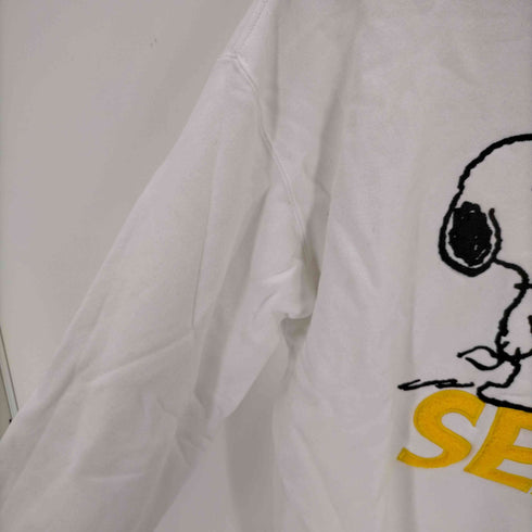 ウィンダンシー WIND AND SEA キャラクターコラボスウェット wds-peanuts-12 メンズ JPN:L