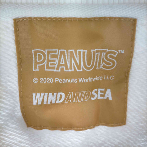 ウィンダンシー WIND AND SEA キャラクターコラボスウェット wds-peanuts-12 メンズ JPN:L