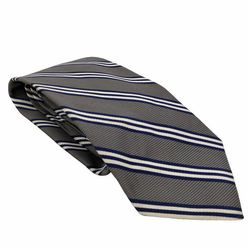 ブルックスブラザーズ BROOKS BROTHERS USA製 ストライプ シルクネクタイ メンズ