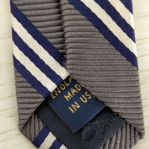 ブルックスブラザーズ BROOKS BROTHERS USA製 ストライプ シルクネクタイ メンズ