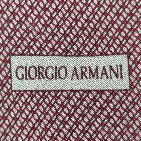アルマーニコレツィオーニ ARMANI COLLEZIONI イタリア製 総柄 シルクネクタイ メンズ