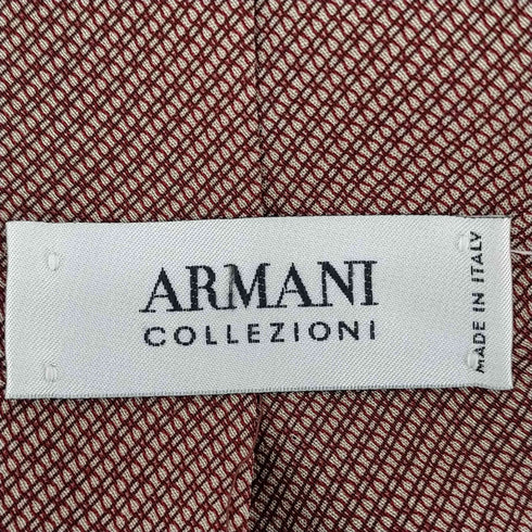 アルマーニコレツィオーニ ARMANI COLLEZIONI イタリア製 総柄 シルクネクタイ メンズ