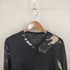 コスチュームナショナルオム CoSTUME NATIONAL HOMME イタリア製 ウール 総柄 VネックTシャツ メンズ
