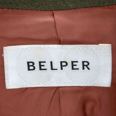ベルパー BELPER ダブルウールコート レディース