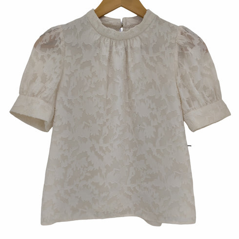プロポーションバイボディードレッシング PROPORTION BODY DRESSING 23ss フラワージャガードブラウス レディース JPN:S