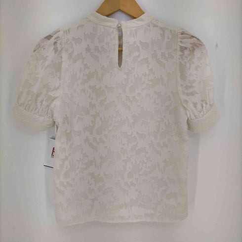プロポーションバイボディードレッシング PROPORTION BODY DRESSING 23ss フラワージャガードブラウス レディース JPN:S