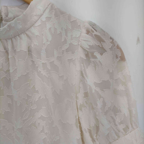 プロポーションバイボディードレッシング PROPORTION BODY DRESSING 23ss フラワージャガードブラウス レディース JPN:S
