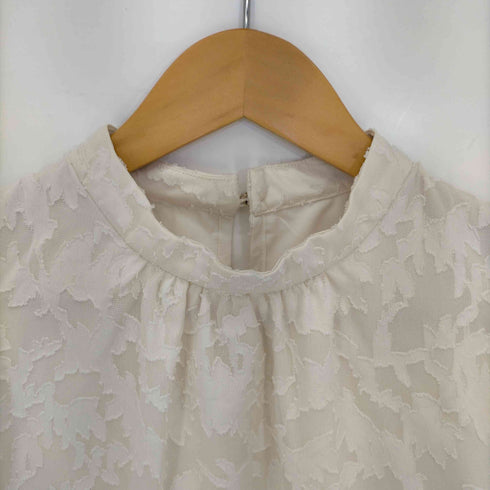 プロポーションバイボディードレッシング PROPORTION BODY DRESSING 23ss フラワージャガードブラウス レディース JPN:S