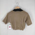 RANCLIC spring shaggy knit クロップドシャギーニット レディース
