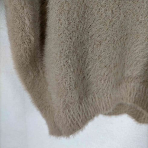 RANCLIC spring shaggy knit クロップドシャギーニット レディース